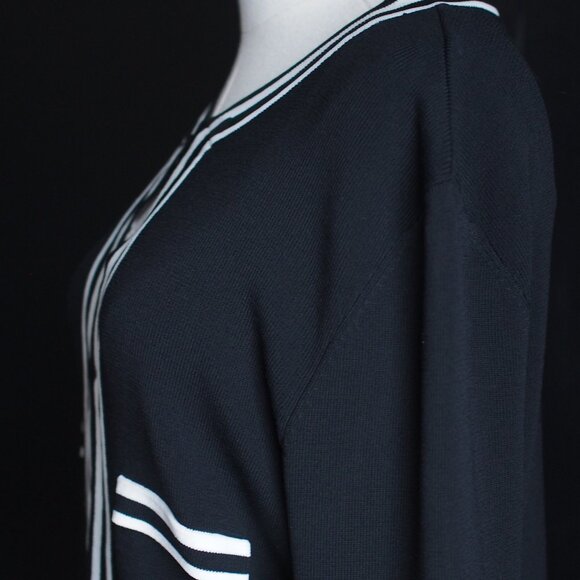 Cyrus | Like NEW Striking Black & White Cardigan - Picture 4 of 5